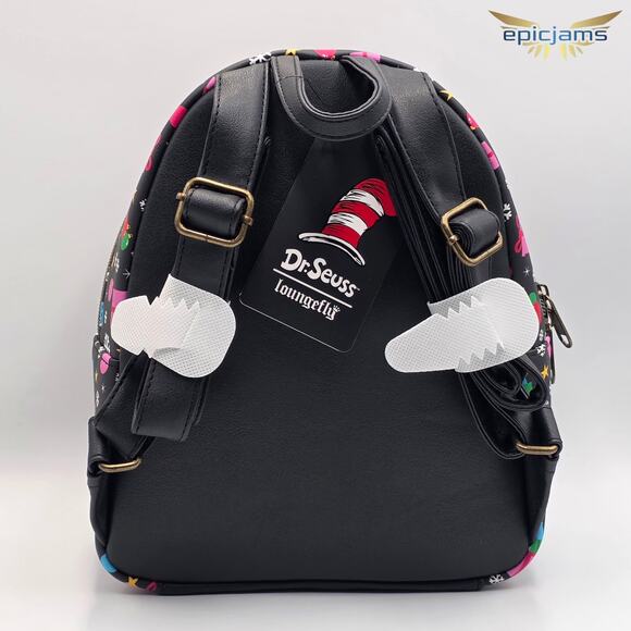 Loungefly How The Grinch Stole Christmas Chibi Duo Mini Backpack New - Picture 5 of 6